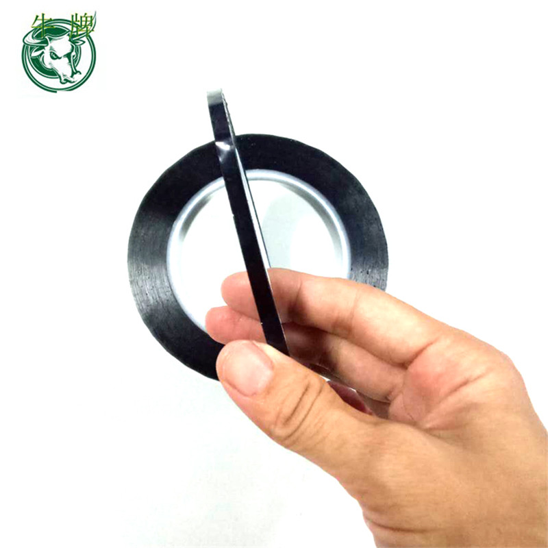 băng thú cưng với cao su dính bán nóng giá rẻ Chất lượng cao màu đen một mặt băng keo nối